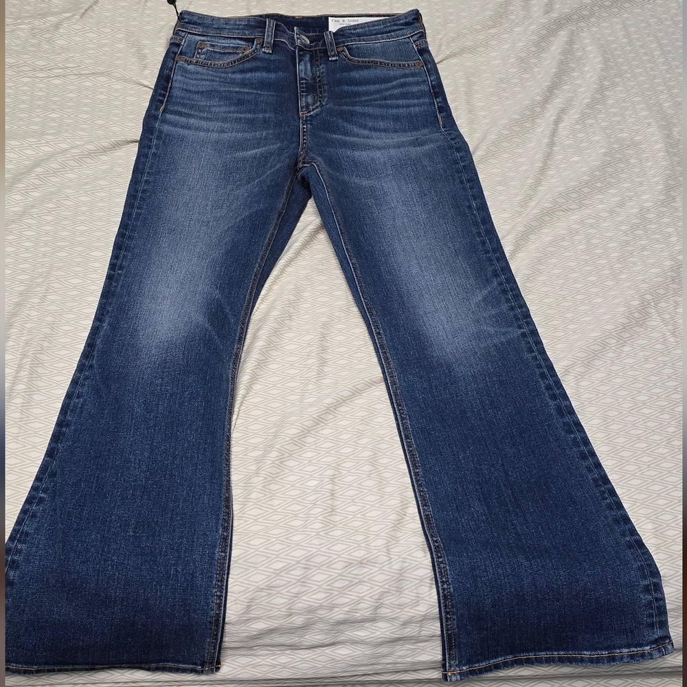 Rag & Bone Hana High-Rise Flare - Valley Line sz 26